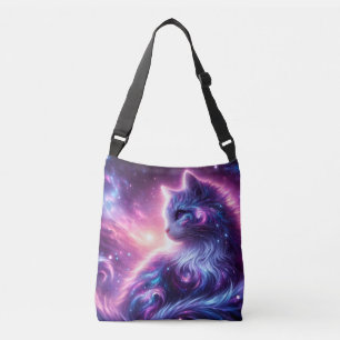 Sac Ajustable Galaxie Cosmique Féline Mystique Céleste