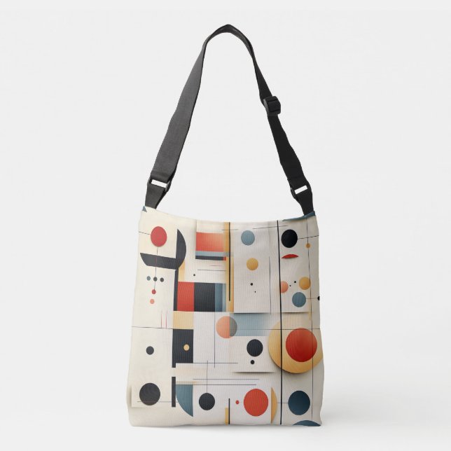 Sac Ajustable Géométrie Artistique Rétro (Devant)