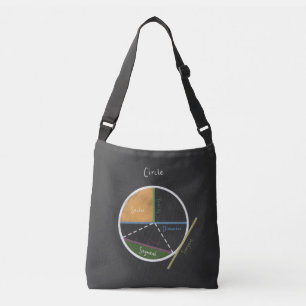 Sac Ajustable Géométrie d'une géométrie circulaire