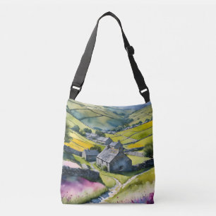 Sac Ajustable "Glen Garlands" Paysage Yorkshire Dales Scène