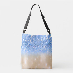 Sac Ajustable Glitzy tendance Parties scintillant Bleu étincelan