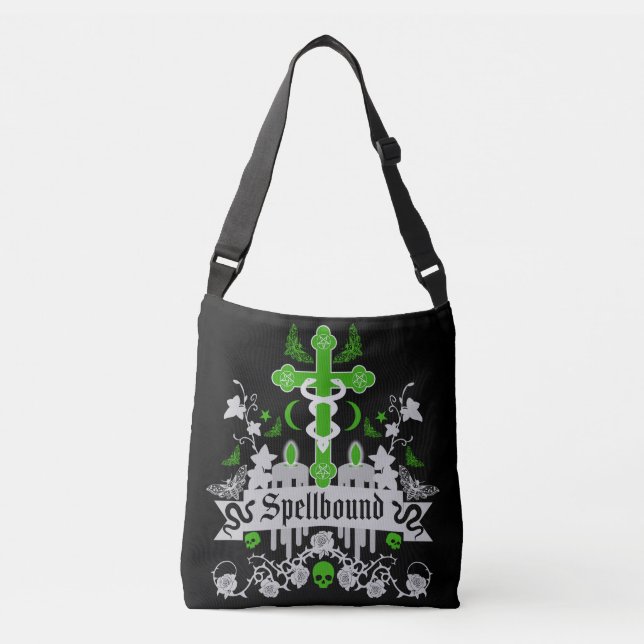 Sac Ajustable Goth Post Punk Mode (Devant)