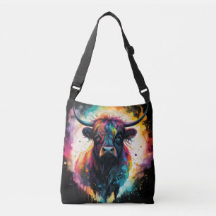 Sac Ajustable Grace Ghoost : Vache Holographique Spectrale,