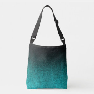 Sac Ajustable Gradient Aqua et Parties scintillant noire