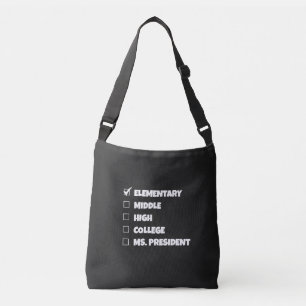 Sac Ajustable Graduation à l'école primaire Mme Présidente T-Shi