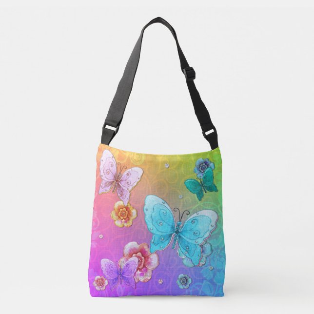 Sac Ajustable Graffiti Flutterby Bijoux (Devant)
