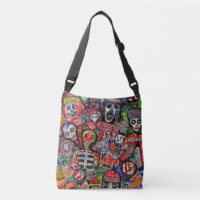 Sac Ajustable Graffiti Misadapter Fourre-tout Bay par Ray Dust (Devant)