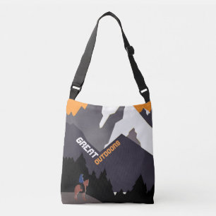 Sac Ajustable Grande Extérieur Rétro Montana Voyage Publicité Ar
