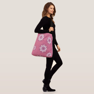 SAC AJUSTABLE "GRANDE FLEUVE MANDALA ROSE"