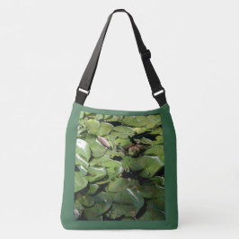 Sac Ajustable Grenouille, protections de lis, Camelias rose
