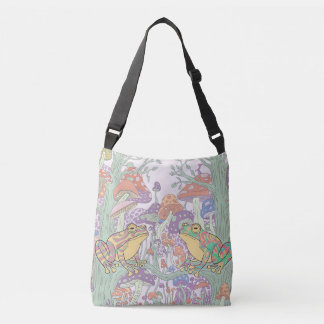 Sac Ajustable Grenouilles enchantées dans les champs de champign