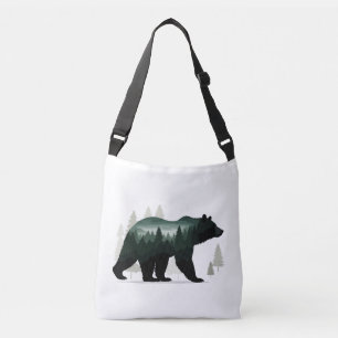 Sac Ajustable Grizzly Oear Vector Art Animal Majestic Nature