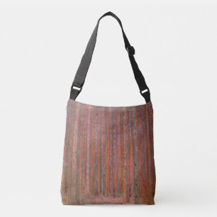 Sac Ajustable Gustav Klimt Fir Forêt Tannenwald Arbres rouges