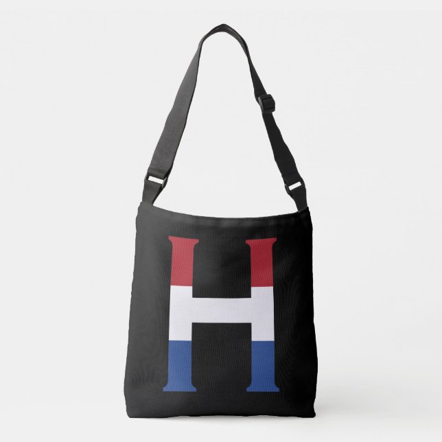 Sac Ajustable H Monogramme superposé sur l'indicateur NLD sur cb (Devant)