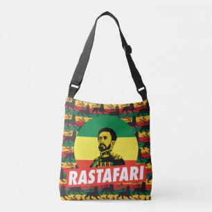 Sac Ajustable Haile eux - Jah Rastafari - reggae racine Bag
