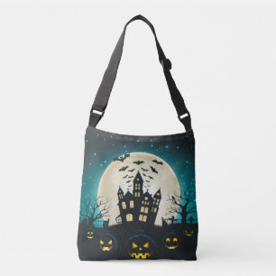 Sac Ajustable Halloween bleu et noir