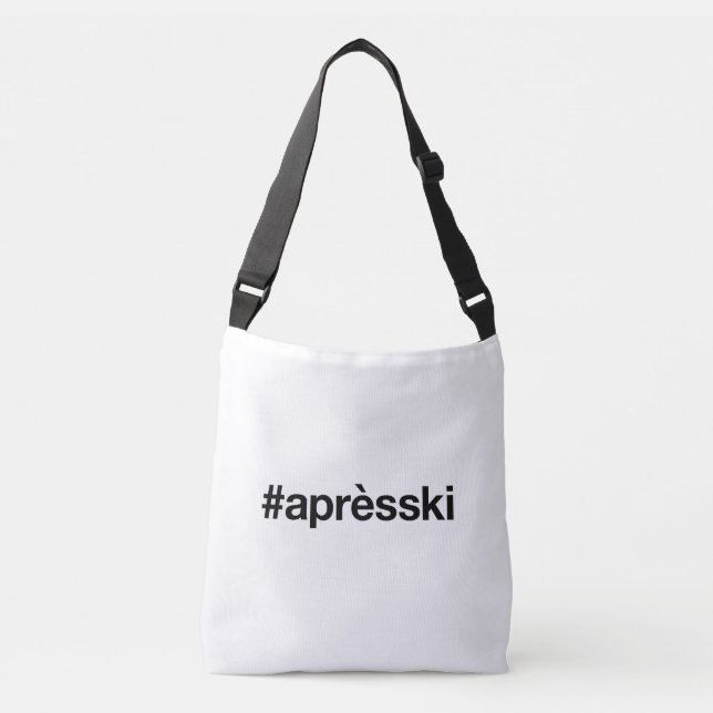 Sac Ajustable Hashtag SKI APRES (Devant)