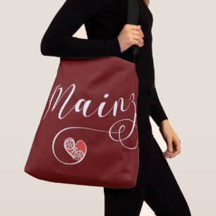 Sac Ajustable Heart Mainz, I Love Mainz, Meenz