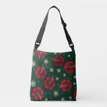 Hibiscus floral tropical Snowflakes Noël |