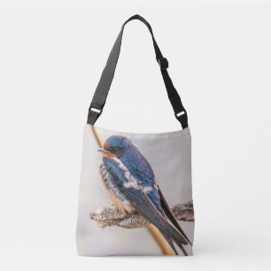 Sac Ajustable Hirondelle rustique perchée faune