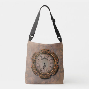 Sac Ajustable Horloge Art déco rouillée Vintage en vapeur