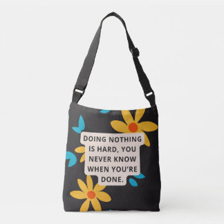 Sac Ajustable Humour Floral écologique