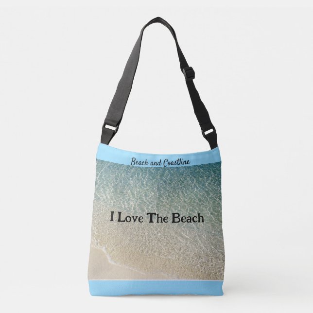 Sac Ajustable I love the beach Tote (Devant)