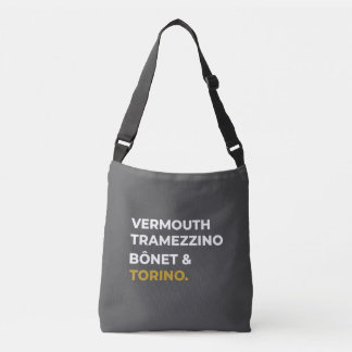 Sac Ajustable Icônes alimentaires de Turin - Vermouth, Tramezzin
