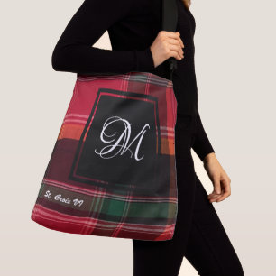 Sac Ajustable Îles Vierges américaines St. Croix Madras Monogram