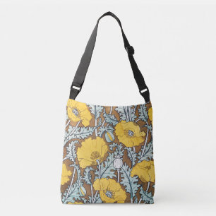 Sac Ajustable illustration d'art pavot fleur jaune
