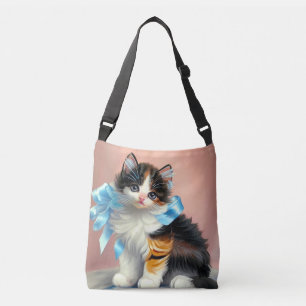Sac Ajustable Illustration vintage Calico Kitten