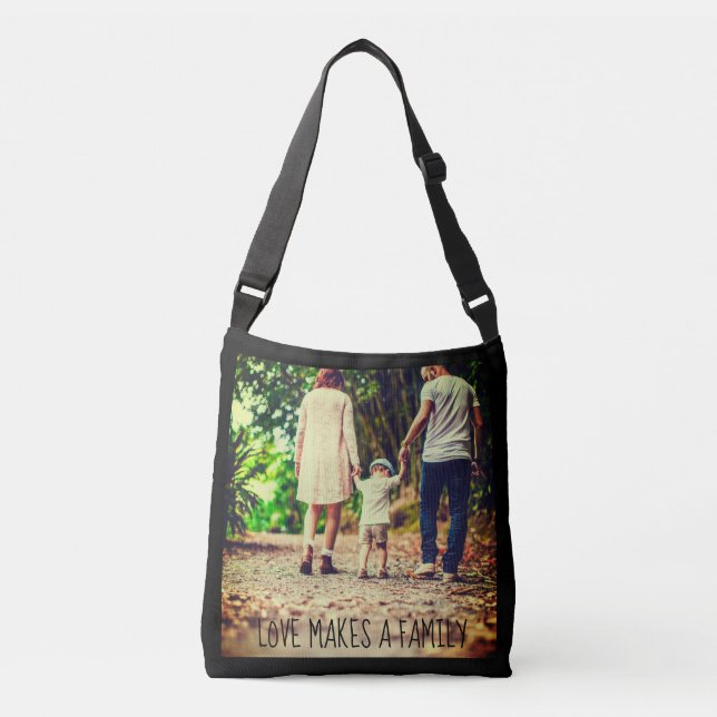 Sac Ajustable Image et texte personnalisés (Devant)