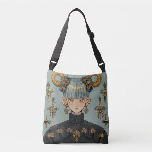 Sac Ajustable Imaginaire Steampunk Ornate Anime Girl