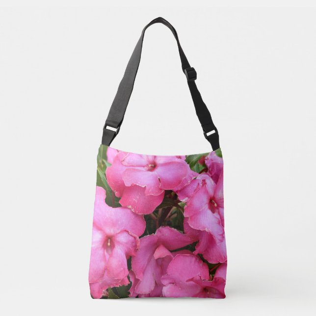 Sac Ajustable Impatiens roses dormant dans la lumière (Devant)