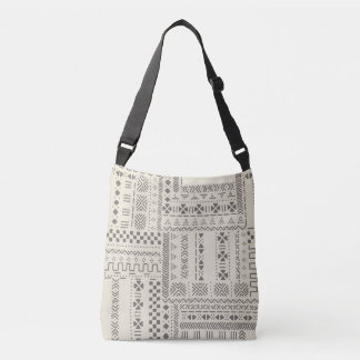 Sac Ajustable Impression d'art en boue africaine