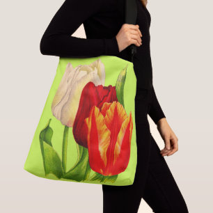 Sac Ajustable impression des tulipes