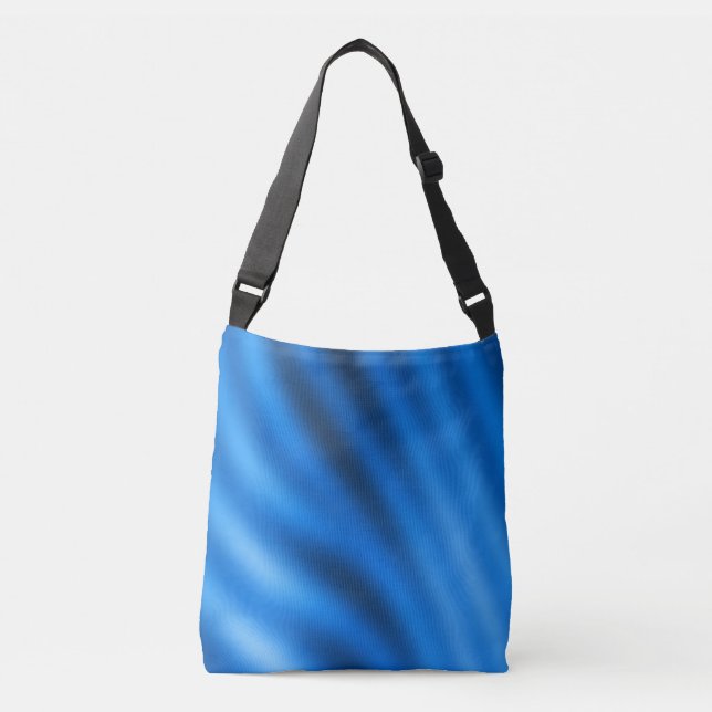 Sac Ajustable Indigo Blue Gradient Abstrait (Devant)
