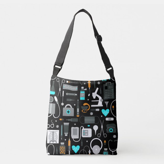 Sac Ajustable Infirmière Docteur Médecine Cadeau (Devant)