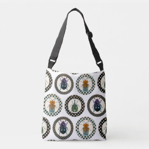 Sac Ajustable Insectes vintages Colorful Beetles Science