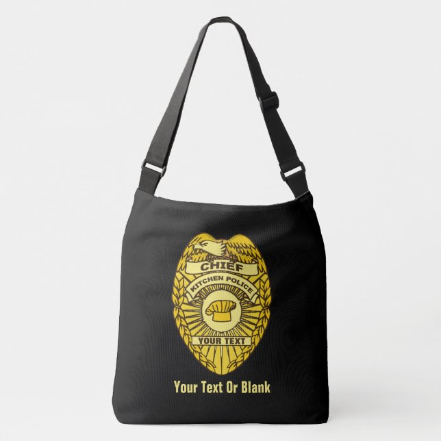 Sac Ajustable Insigne du chef de la police de cuisine (Devant)
