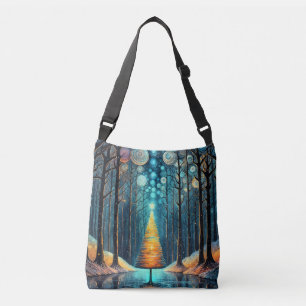 Sac Ajustable Iridescente Holiday Dream 🎄 brillant sapin de Noë
