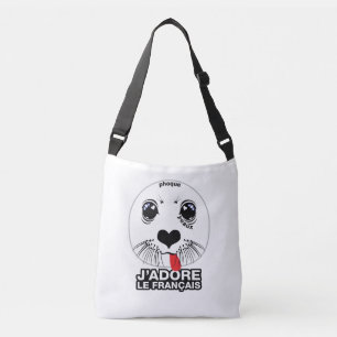 Sac Ajustable J'adore le français (I LOVE FRANÇAIS) [Québécois]
