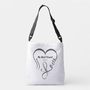 Sac Ajustable J'adore mon meilleur ami • Expert en câlins