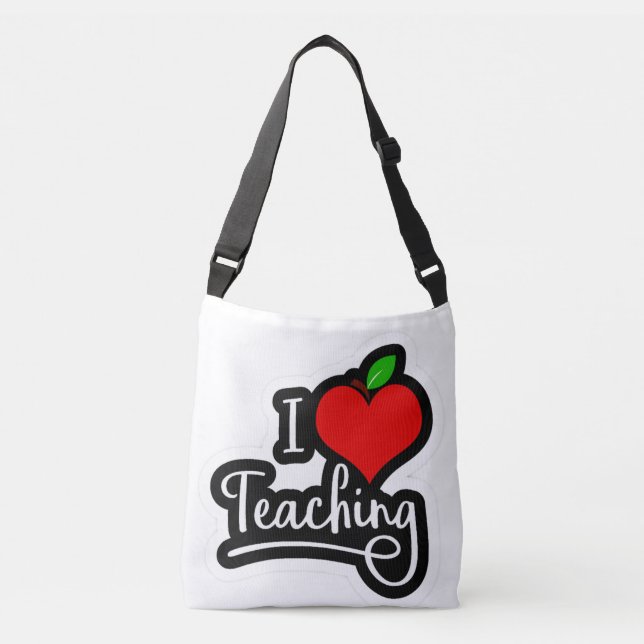 Sac Ajustable J'aime enseigner (Devant)