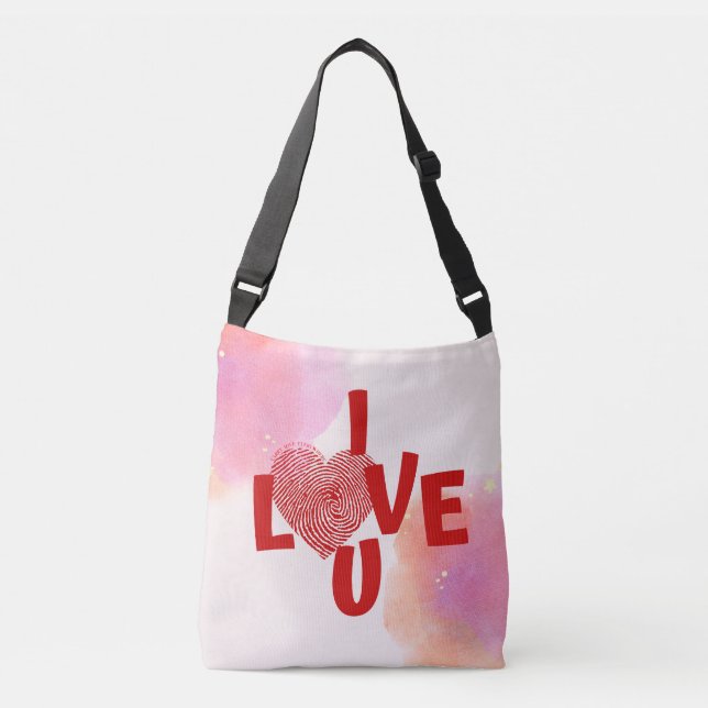 Sac Ajustable J'AIME votre coeur (Devant)