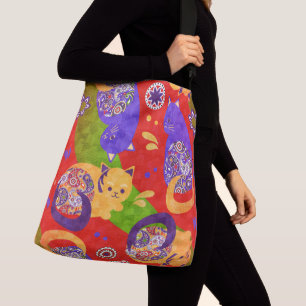 Sac Ajustable Japonais Kitty Chat coloré Neko
