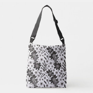 Sac Ajustable Jardin Fleur sauvage Dusky - Modèle Floral Vintage