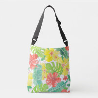 Jardin tropical, plumeria hibiscus et feuilles de