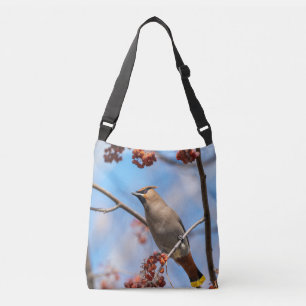 Sac Ajustable Jaseur à tête bombée dans un ciel bleu vif