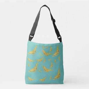 Sac Ajustable Jaune Vieux Monde Swallowtail Butterfly Mint Green